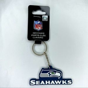 NFL Seattle Seahawks Rubber Keychain